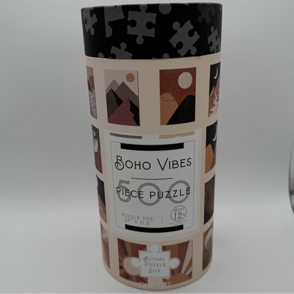 Boho Vibes 500 Piece Puzzle - Picture 1 of 3